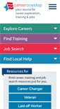 Mobile Screenshot of careeronestop.org